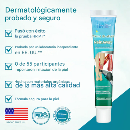 🔥PROMO 2x1 🎁- Crema Para Aliviar Las Venas Timilk® VeinAway