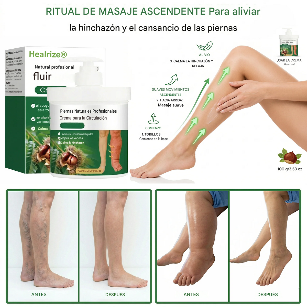 Crema Antiedema "FluidEase" de Timilk® — ✅ ¡Clínicamente probada en solo 7 días!