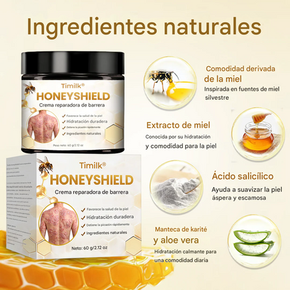 HoneyShield® - Crema Para La psoriasis Y Problemas De La Piel