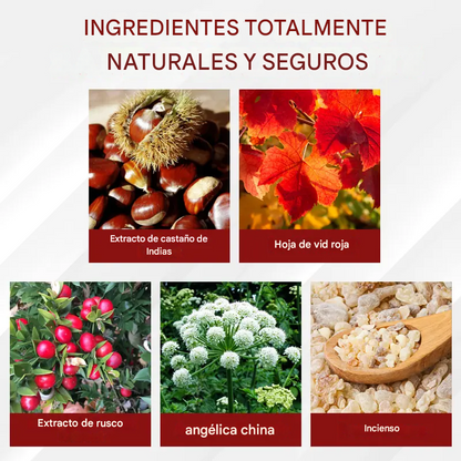 Red Vine ® - Crema De Gel Para Aliviar Los Edemas
