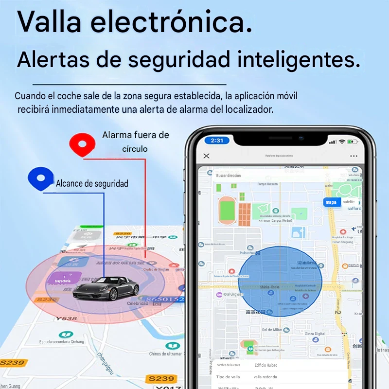 TrackGuard™ - Localizador GPS En Tiempo Real