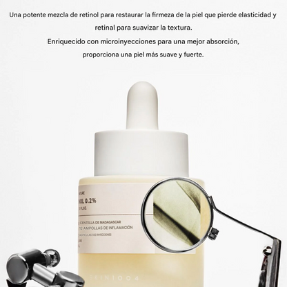 Ampolla Potenciadora De Retinol Con Centella De Madagascar Al 0,2%