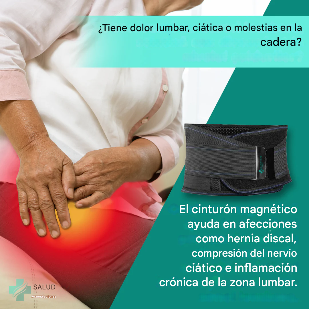 MagnoRelief™ - Faja Magnética Lumbar