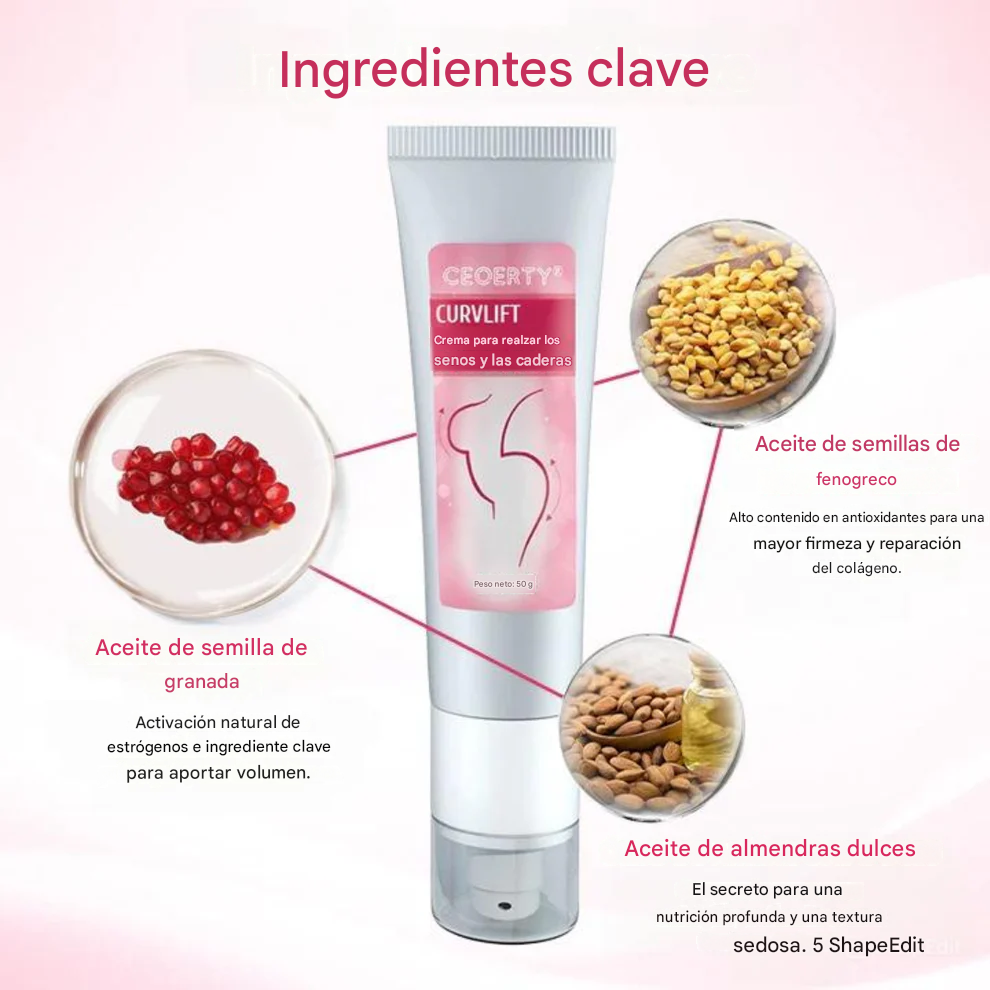 Crema Para El Aumento De Senos Y Glúteos