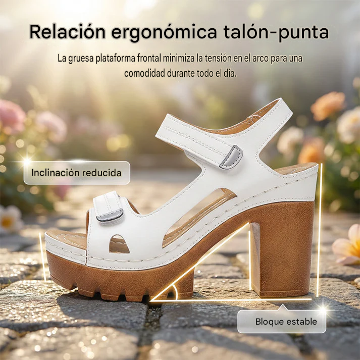 LUREX™ Sandalias De Plataforma De Una Sola Tira