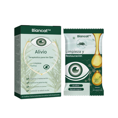 Toallitas Limpiadoras Terapéuticas - Biancat™ EyeRelief