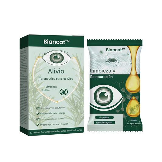 Toallitas Limpiadoras Terapéuticas - Biancat™ EyeRelief