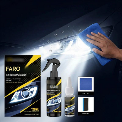 🔆Kit profesional de restauración de faros de coche🚗