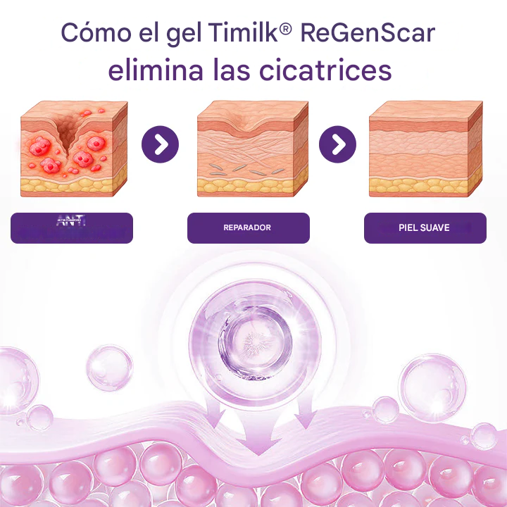 ReGenScar gel reparador de cicatrices (resultados visibles en 7 días)☀️🧴