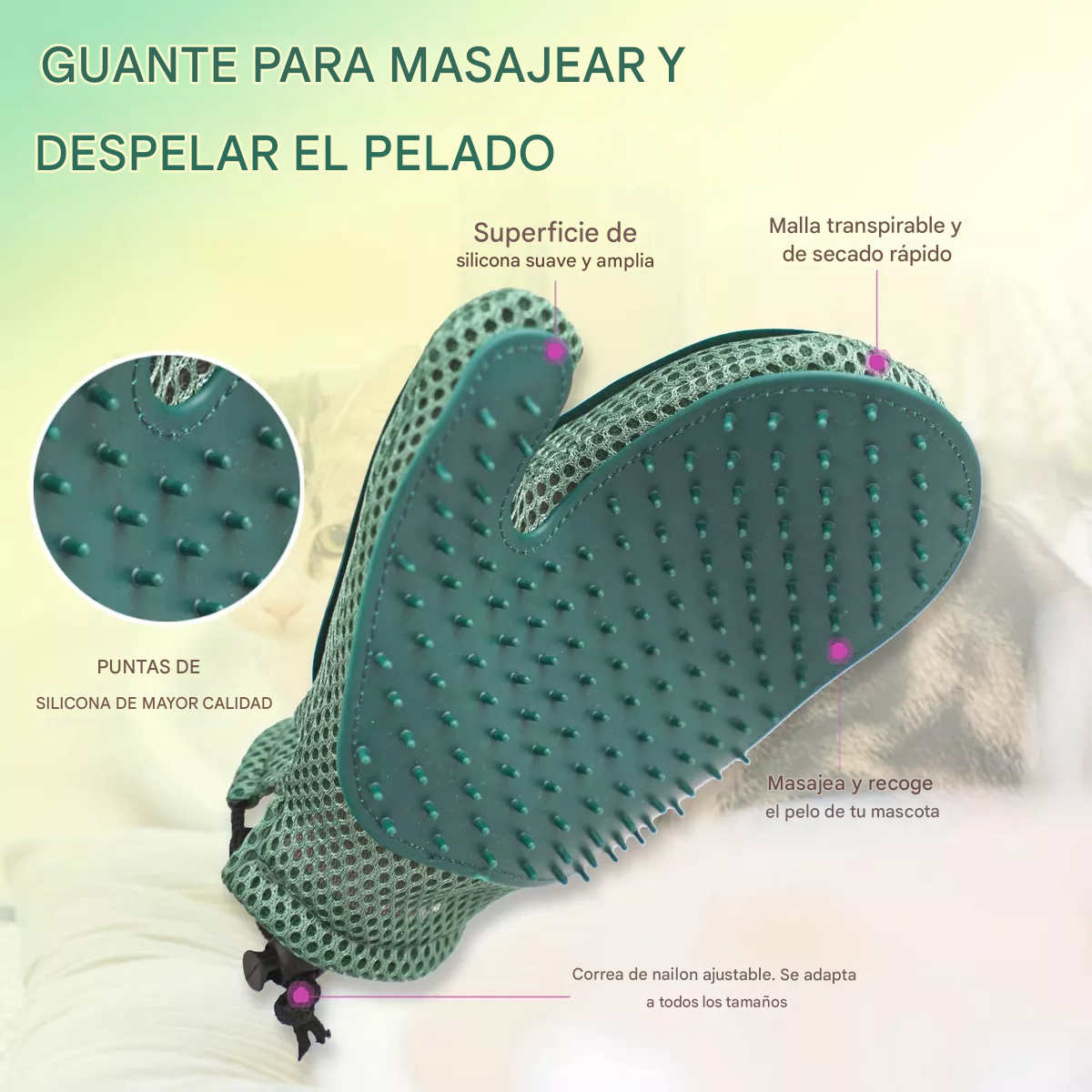 FurFree™ - Guante De Pelo Para Mascota