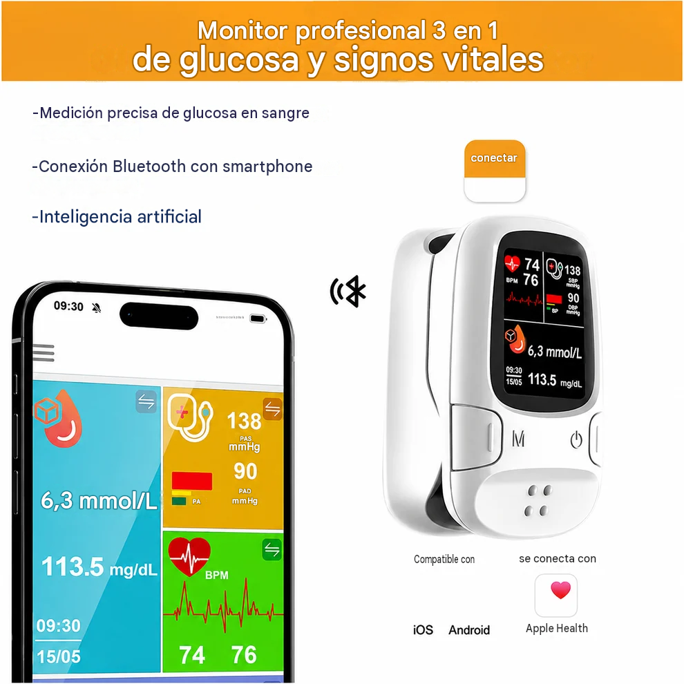 Dispositivo Multifuncional De Monitorización De La Salud