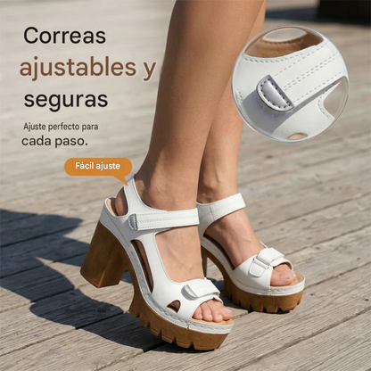 LUREX™ Sandalias De Plataforma De Una Sola Tira