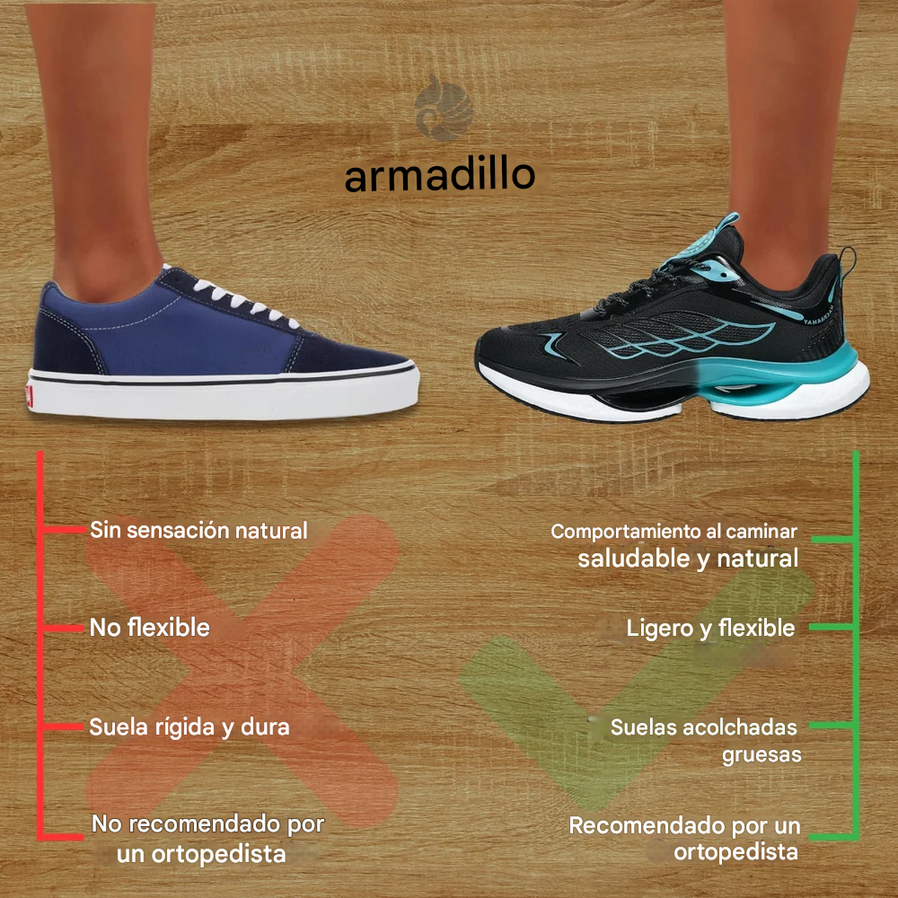 Aerion - Zapatos Ortopédicos Para Caminar Con Manos Libres Y Sujeción