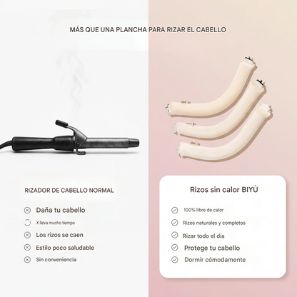 ( Pack x3 ) Rulos De Terciopelo - Rizos Sin Calor
