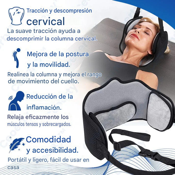 Dispositivo De Tracción Cervical Con Correa Para El Cuello