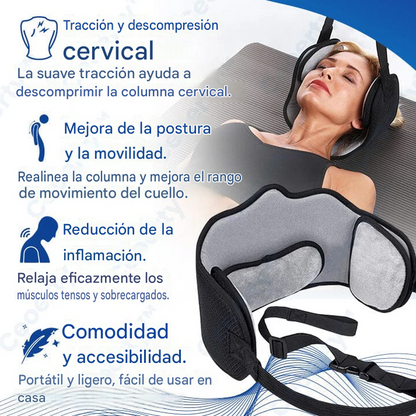 Dispositivo De Tracción Cervical Con Correa Para El Cuello