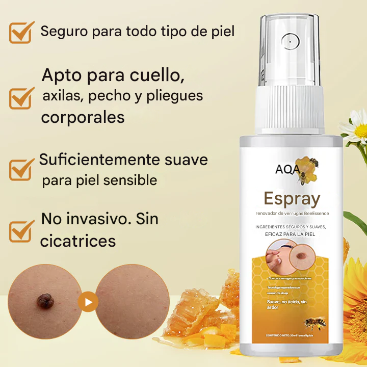 BeeEssence® - Spray Removedor De Verrugas