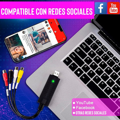 FusionCapture™ - Convertidor Digital de Video y Audio USB